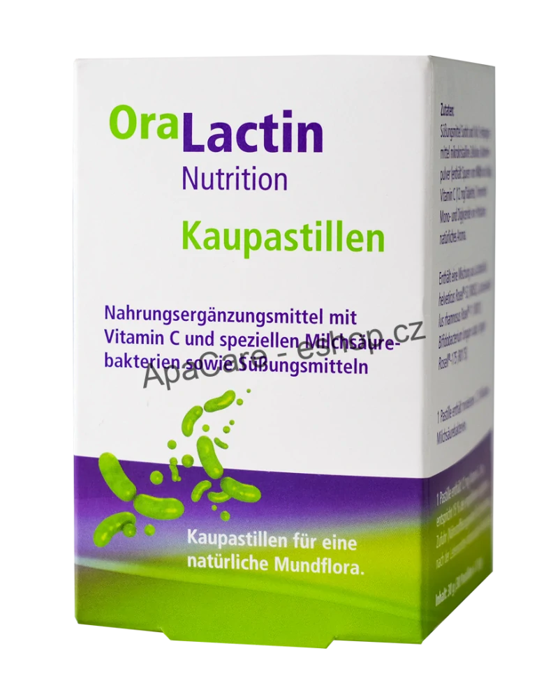 ApaCare OraLactin žvýkací pastilky